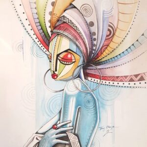 Gianna's Watercolor Symphony