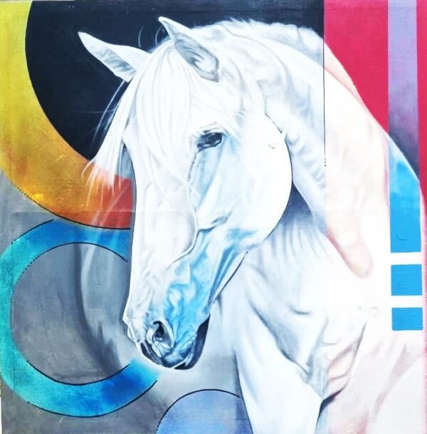 Vittoria's White Horse - Image 2