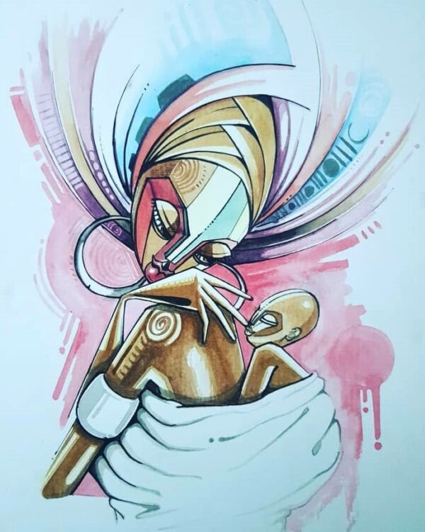 Giulia's Watercolor Jewel