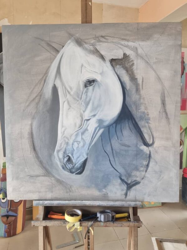 Vittoria's White Horse - Image 3