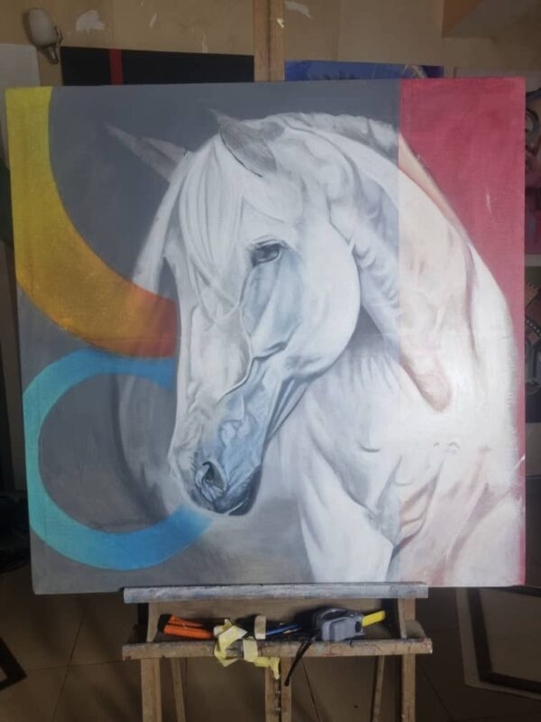 Vittoria's White Horse - Image 4