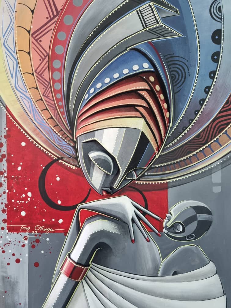 Ovie's Mother and child